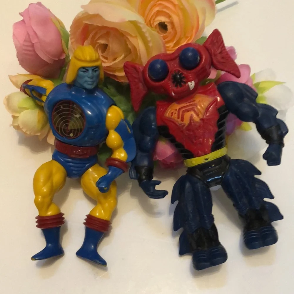 He man Action Figures He Man Motu Fly guy Spinning waist Syklone Heman
